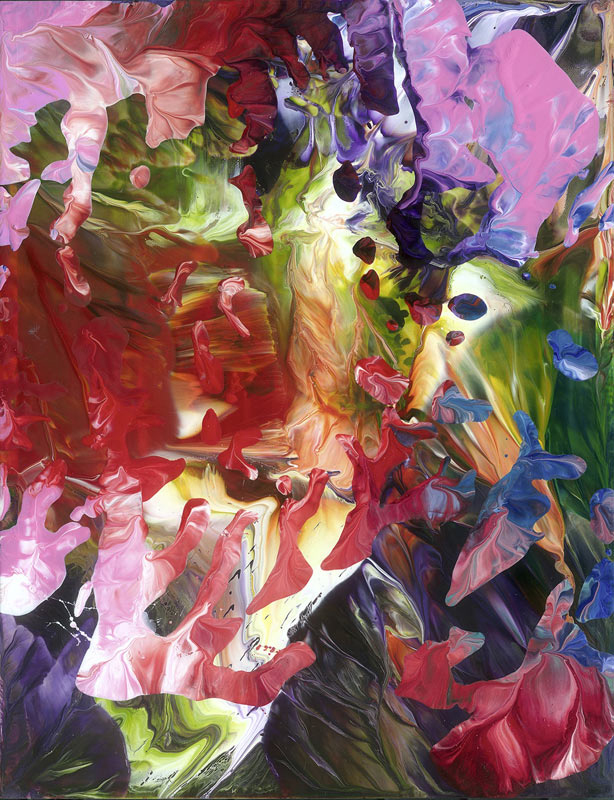 Altenberg O.T 2016 18 oil on cardboard